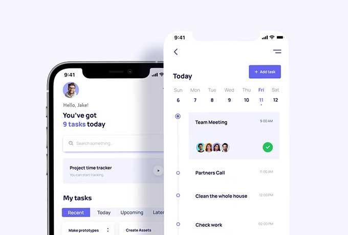 Task planner mobile app.